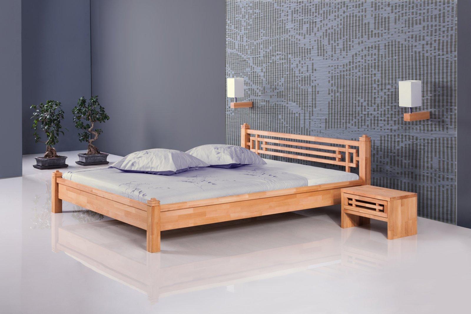 Łóżko TOKIO z litego drewna