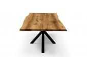 Stół z naturalnym blatem Adao
