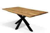 Stół z naturalnym blatem Adao