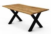 Stół z naturalnym blatem Calisto