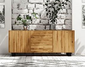 Komoda STEEL niska szeroka