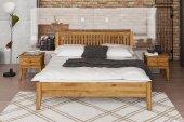 Łóżko ODYS z litego drewna