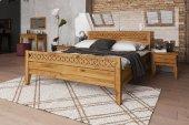 Łóżko ODYS z litego drewna