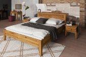 Łóżko ODYS z litego drewna