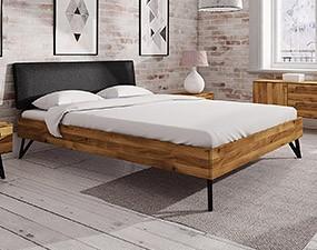 Łóżko GOLO 1 z tapicerowanym szczytem