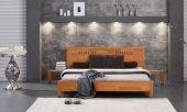 Łóżko SPACE z litego drewna