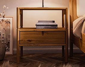 Szafka nocna z tacką POLA