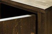 Szafka RTV VINCI z litego drewna