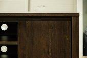 Szafka RTV VINCI z litego drewna