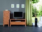 Szafka RTV KOLI z litego drewna