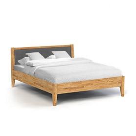 Łóżko ODYS z tapicerowanym szczytem