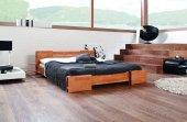 Łóżko TI niskie z litego drewna
