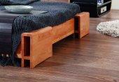 Łóżko TI niskie z litego drewna