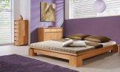 Rama łóżka VINCI niska z litego drewna