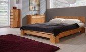 Łóżko VINCI niskie z litego drewna