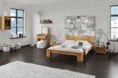 Łóżko VINCI wysokie z litego drewna