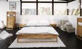 Rama łóżka MINIMAL z litego drewna