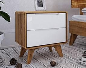 Szafka nocna BIANCO wysoka