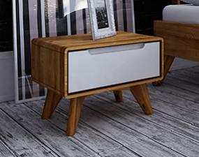 Szafka nocna BIANCO niska