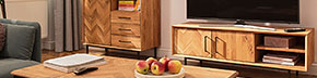 ABIES - Kolekcja mebli do salonu z drewna litego