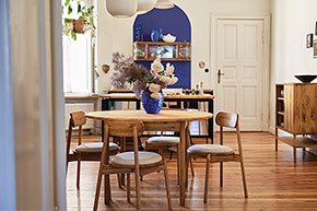 POLA - Kolekcja mebli do jadalni z drewna litego