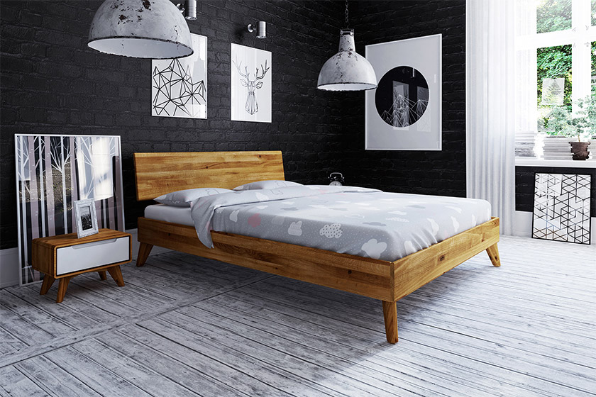 Panorama BIANCO - Kolekcja mebli do sypialni z drewna litego 1