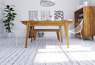 ŁAWKA TAPICEROWANA DO STOŁU RETRO