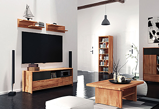 Szafka wisząca VIGO z litego drewna