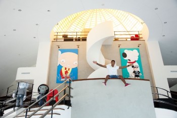 Lekko zwariowany styl wnętrz domu muzyka Pharrell'a Williams'a!