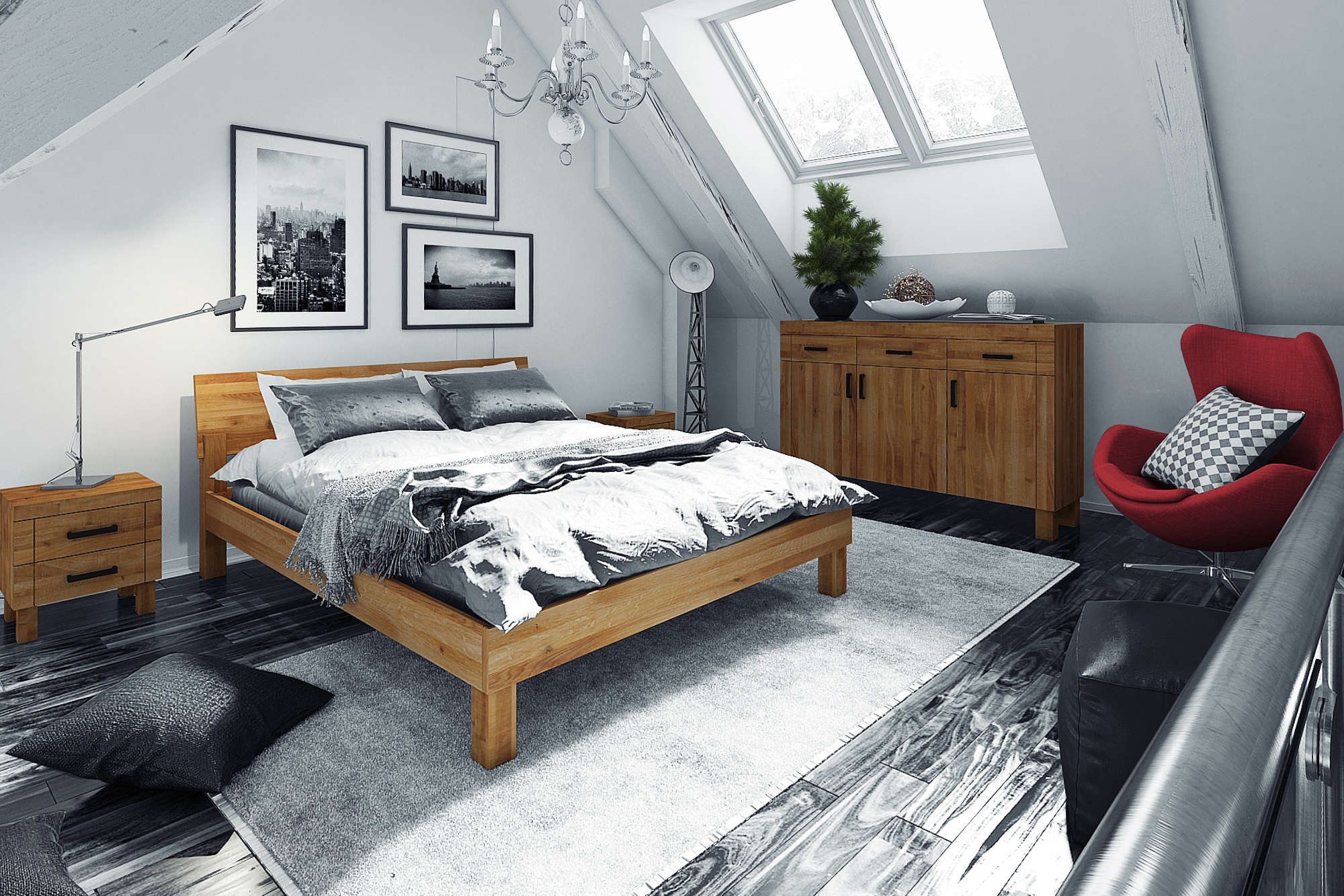 Kolekcja sypialni Bingo The Beds