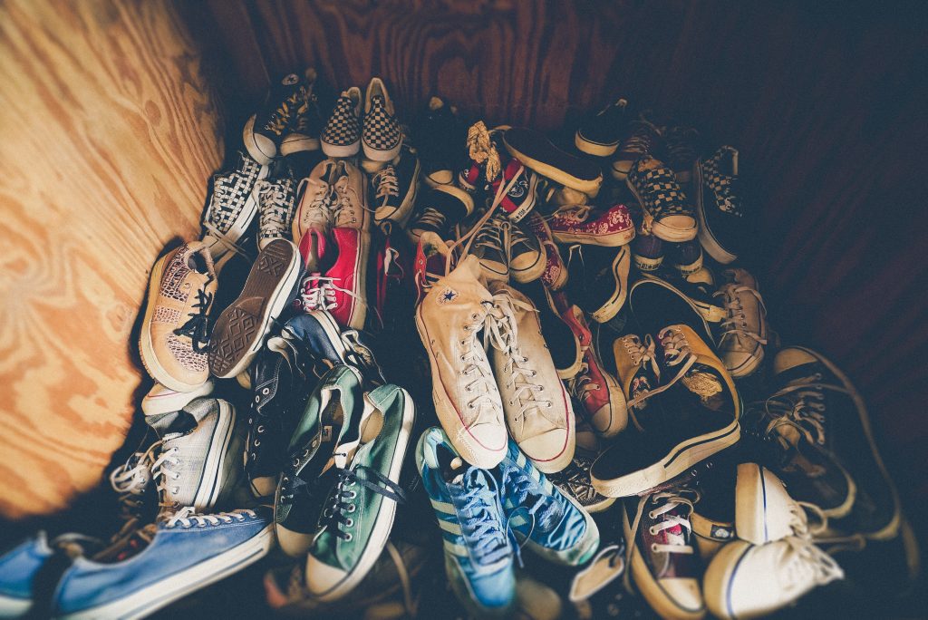 Przechowywanie butów