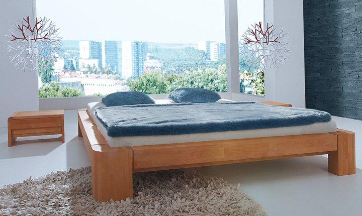 Łóżka niskie w stylu japońskim