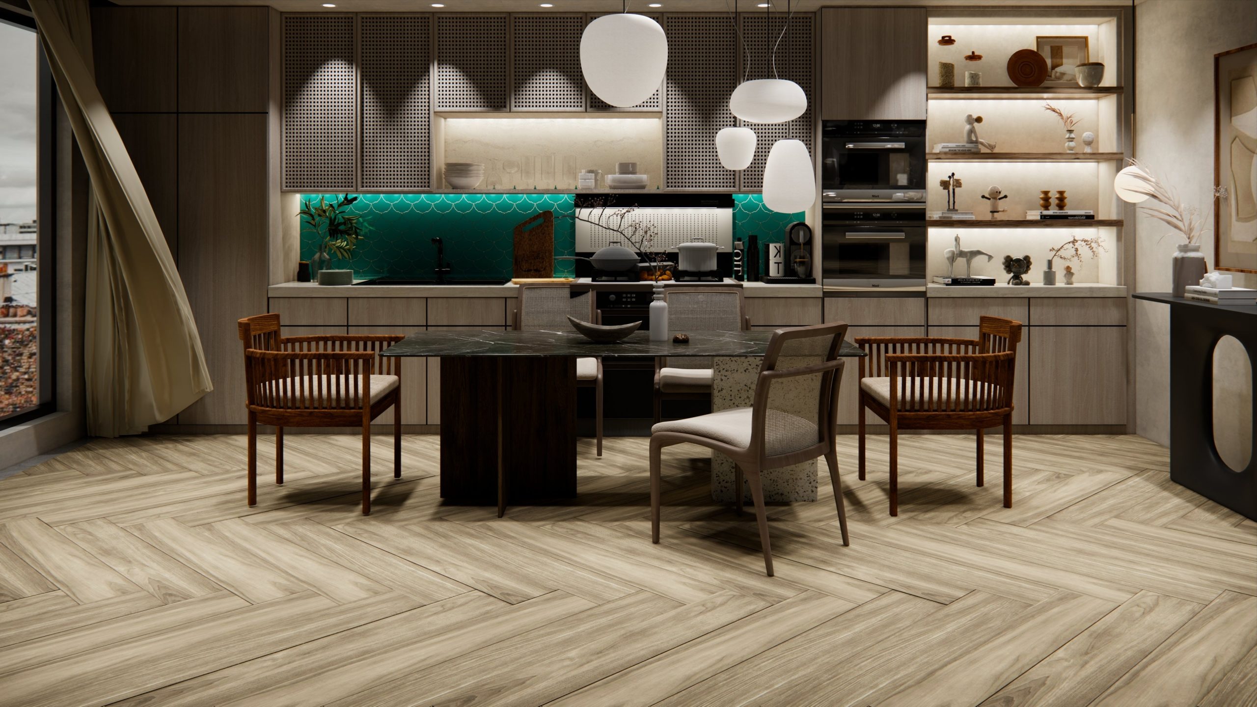 Meble drewniane do kuchni jak wyposażenie z litego drewna sprawdza